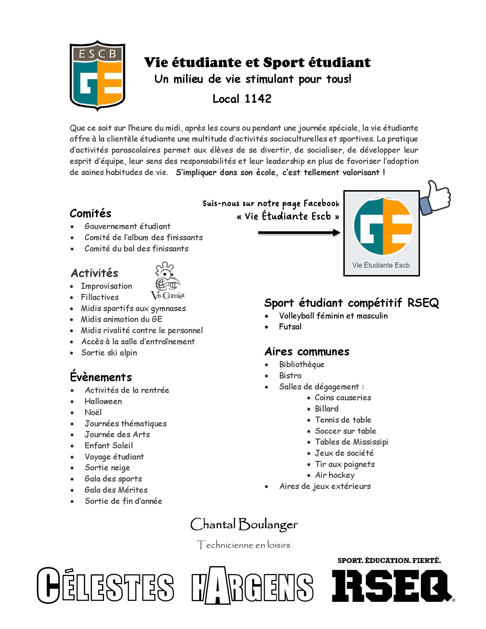 Vie Étudiante et sport étudiant